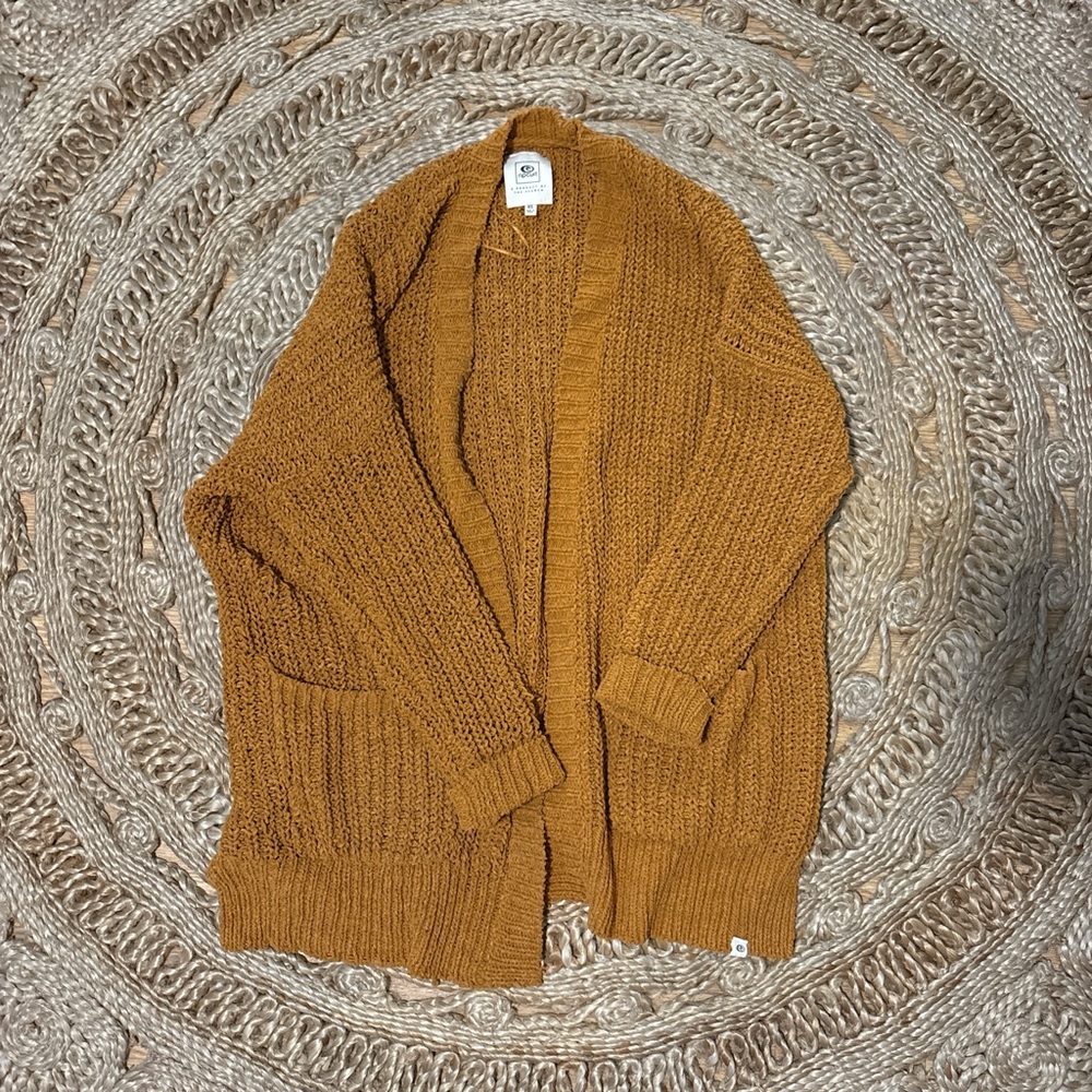 Rip Curl Mustard Knit Sweater